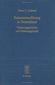 Parlamentsauflösung in Deutschland
