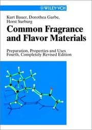 Common fragrance and flavor materials