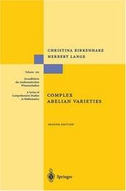 Complex Abelian varieties
