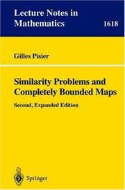 Similarity problems and completely bounded maps