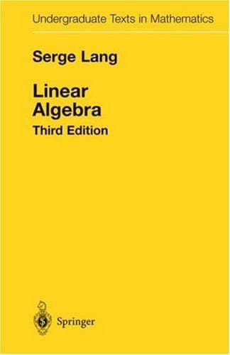 Linear algebra