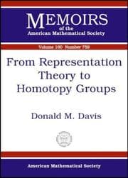 From Representation Theory to Homotopy Groups