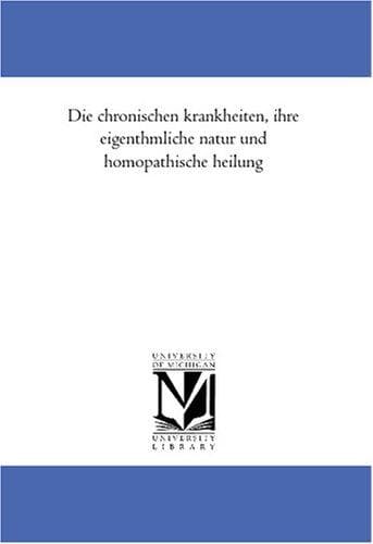 Die chronischen Krankheiten