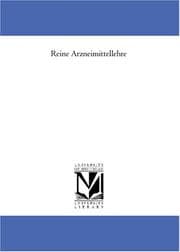 Reine Arzneimittellehre