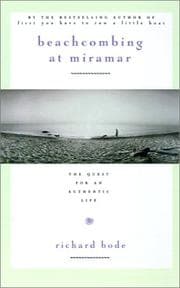 Beachcombing at Miramar