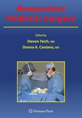 Reoperative pediatric surgery