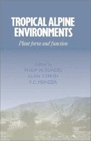 Tropical alpine environments