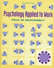 Psychology applied to work
