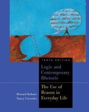 Logic and contemporary rhetoric