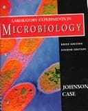Laboratory experiments in microbiology