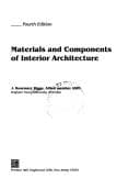 Materials and components of interior architecture