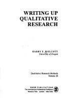 Writing up qualitative research