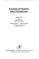 Backscattering spectrometry