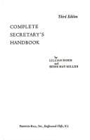 Complete secretary's handbook