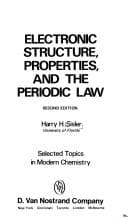 Electronic structure, properties, and the periodic law