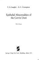 Epithelial abnormalities of the cervix uteri