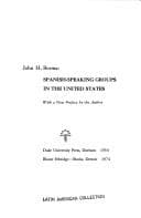 Spanish-speaking groups in the United States