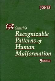 Smith's recognizable patterns of human malformation
