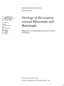Geology of the Country Around Ilfracombe and Barnstaple