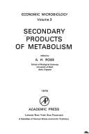 Secondary Products of Metabolism (Economic Microbiology)