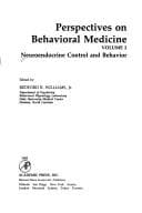 Perspectives on Behavioral Medicine