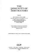 The Immunity of Arbitrators