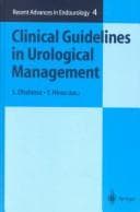 Clinical guidelines in urological management