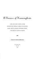 A Summer of Hummingbirds