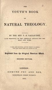 The youth's book on natural theology