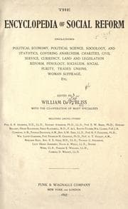 The encyclopedia of social reform