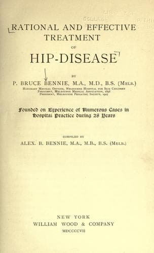 Rational and effective treatment of hip-disease