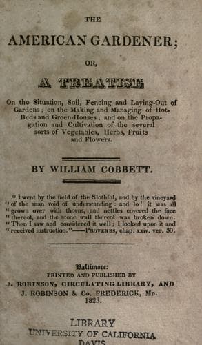 The American gardener