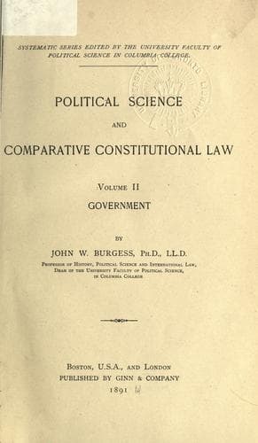 Political science and comparative constitutional law