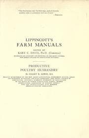 Productive poultry husbandry