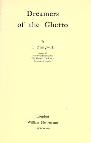 Dreamers of the ghetto