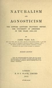 Naturalism and agnosticism