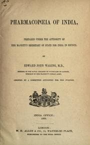 Pharmacopoeia of India