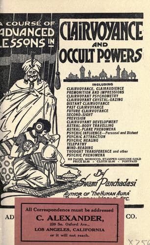 Clairvoyance and occult powers