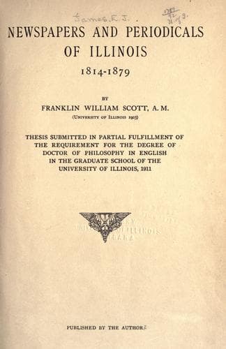 Newspapers and periodicals of Illinois