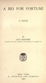 A bid for fortune, or, Dr. Nikola's vendetta