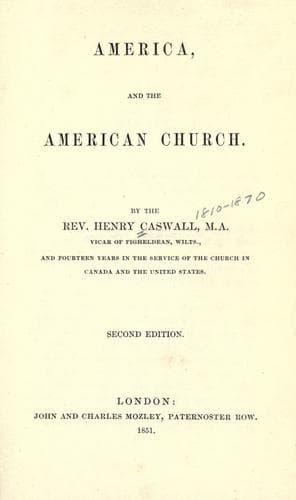 America and the American church