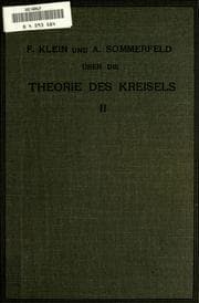 Über die Theorie des Kreisels ... mit 143 Figuren im Text