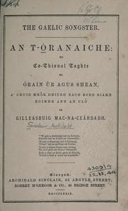 The Gaelic songster