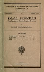 Small sawmills