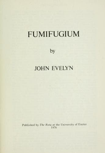 Fumifugium