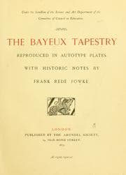 The Bayeux tapestry