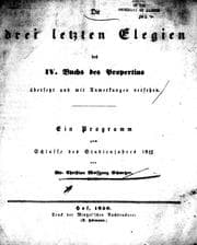 Elegiae