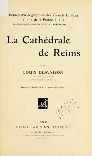 La cathédrale de Reims