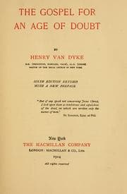 The gospel for an age of doubt