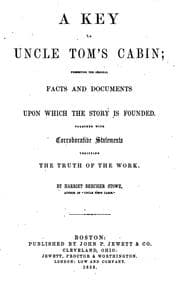 Key to Uncle Tom's cabin